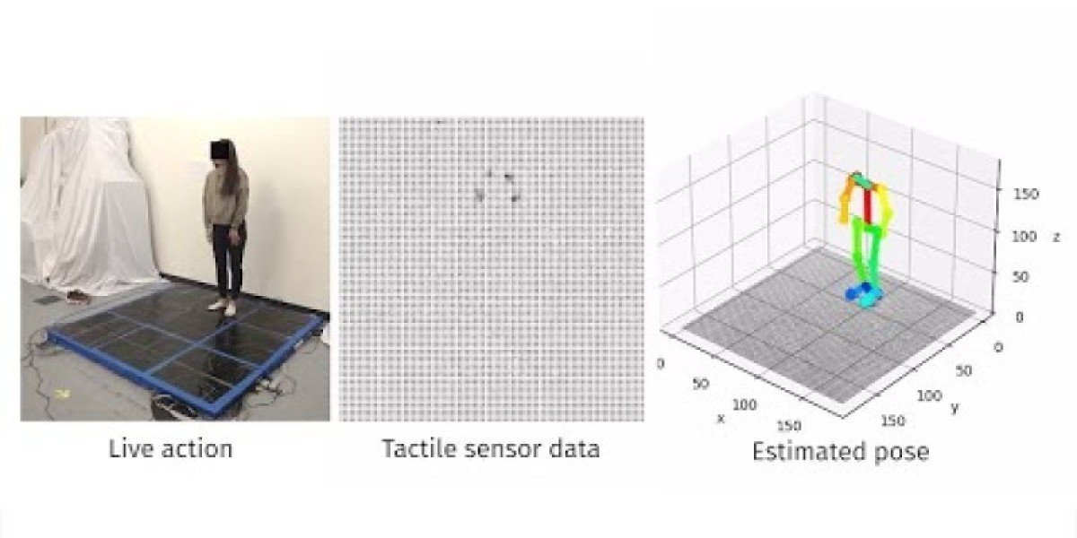 Tappeto intelligente con sensori tattili