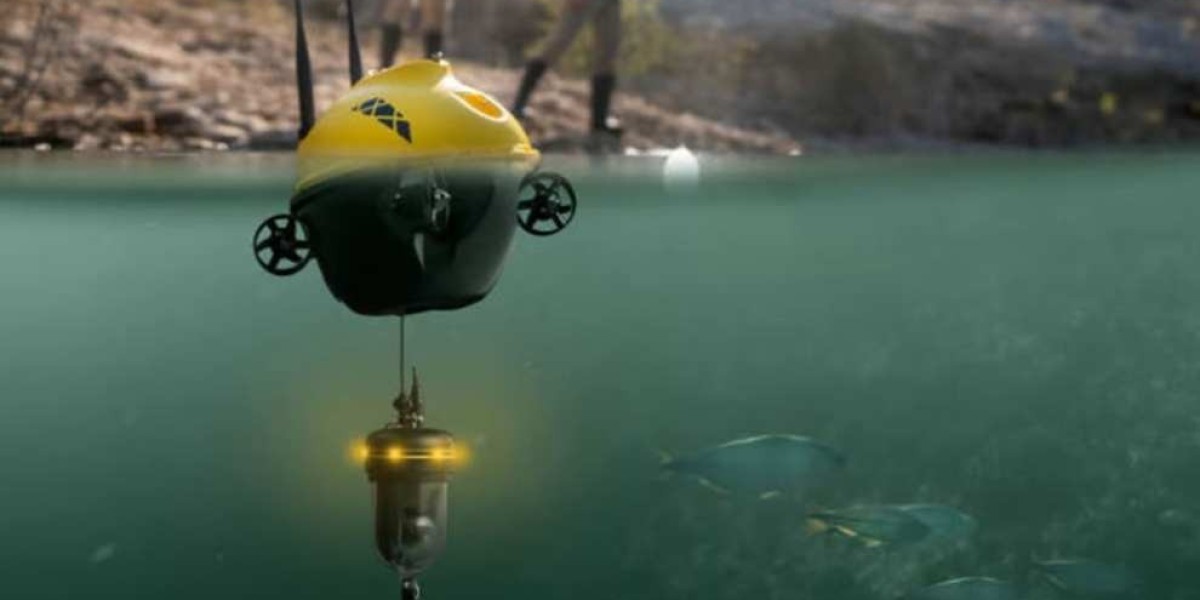 Drone subacqueo per pesca intelligente