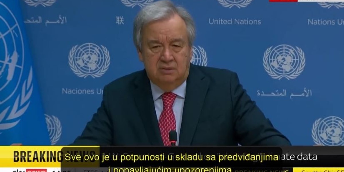 Šef UN-a Guterres upozorava da zemlja ključa