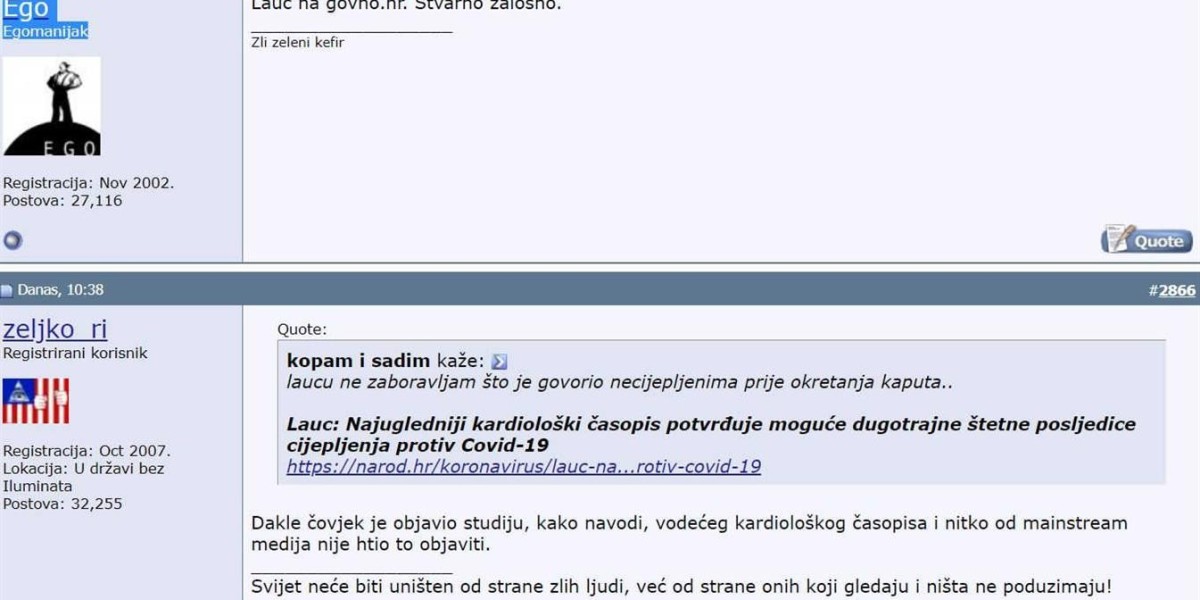 Ego moderator na forumu hr naziva web-portal narod hr: govno hr