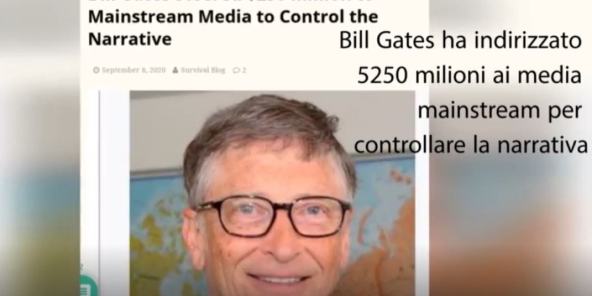 Crolla Cabala Sequel Parte 13: Bill Gates E Il Controllo Mediatico