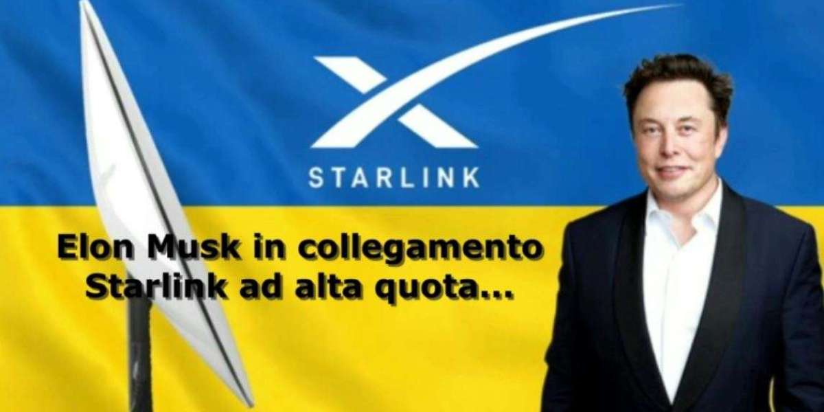 Elon Musk in collegamento Starlink ad alta quota