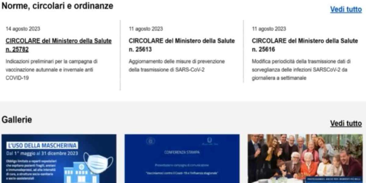 La campagna vaccinale inizia nell'ottobre 2023