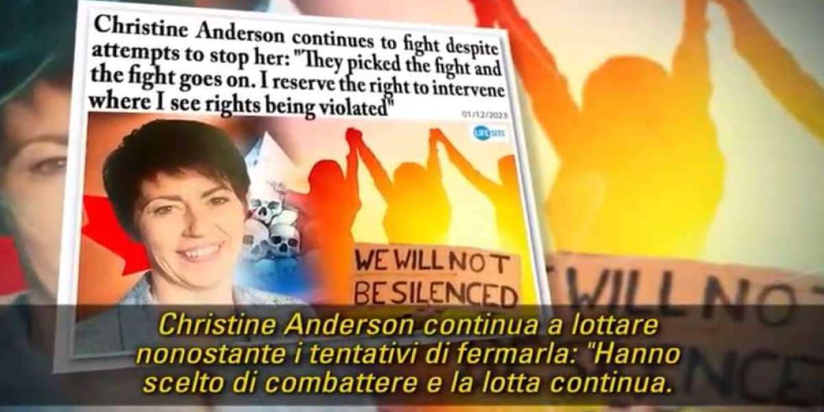 Christine Anderson: La lotta è in corso