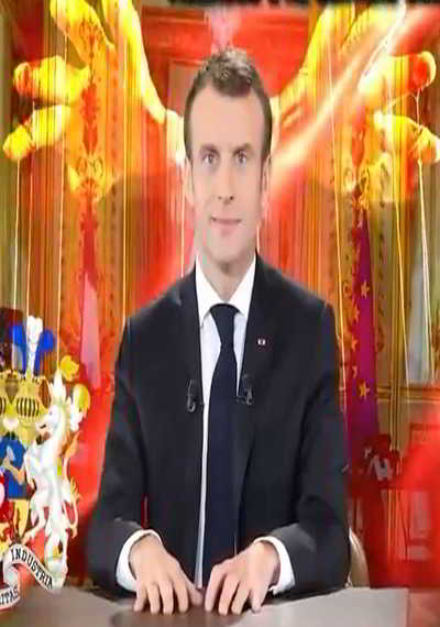 Macron homosexueller Psychopath