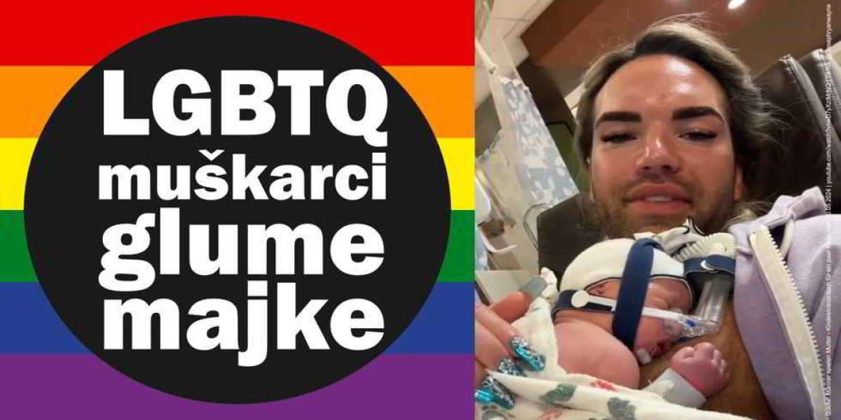 LGBTQ muškarci glume majke – bebe kao ukrasi.