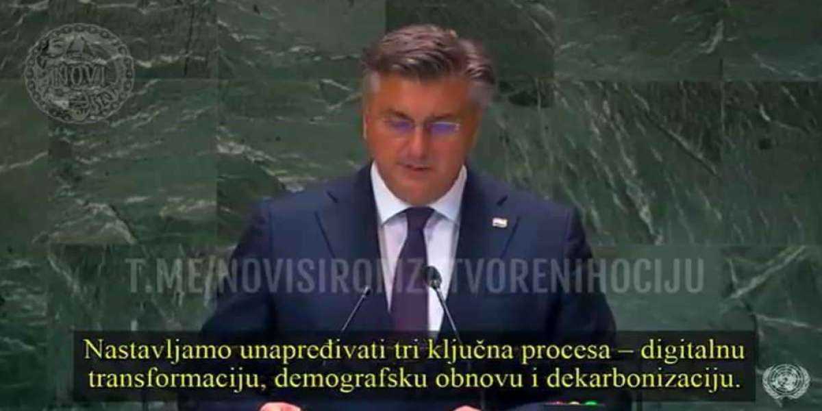 Andrej Plenković pred UN-om: Ishod ovog sastanka na vrhu daje nam jasan putokaz.