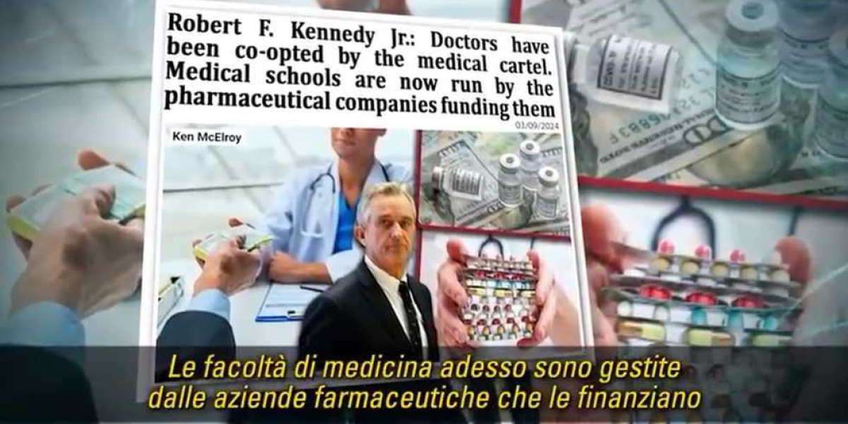 Non fidarsi di tutto ciò che dice il medico: La medicina è gestita e finanziata da Big Pharma.